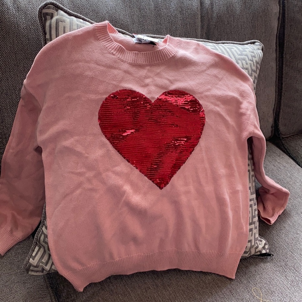Girls Heart sweater